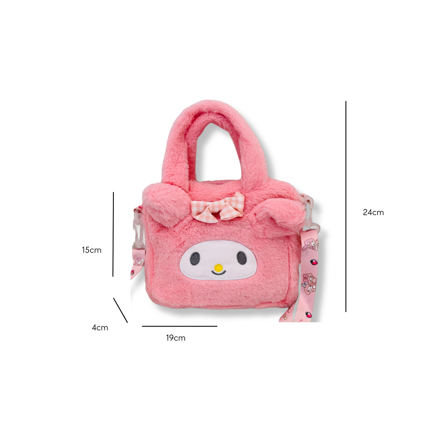 Mon sac à main en peluche Melody